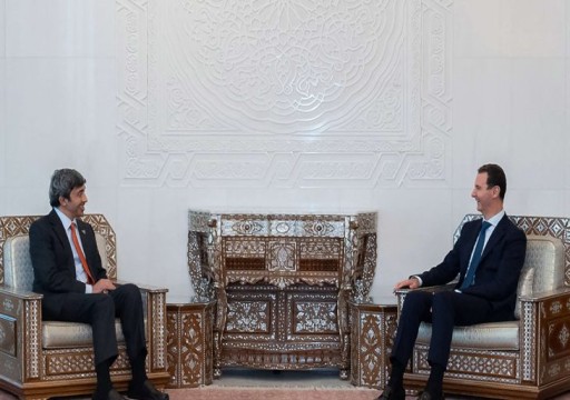 امريكا قلقة من لقاء عبدالله بن زايد وبشار الأسد وتصف الأخير بـ"دكتاتور وحشي"