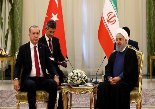 اجتماع تركي إيراني برئاسة أردوغان وروحاني