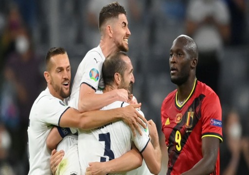 إيطاليا تهزم بلجيكا وتضرب موعداً مع إسبانيا في نصف نهائي "يورو 2020"