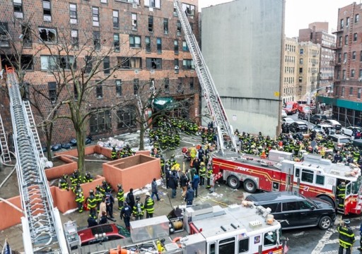 بينهم أطفال.. وفاة 19 شخصا في "واحد من أسوأ" الحرائق بتاريخ مدينة نيويورك الحديث