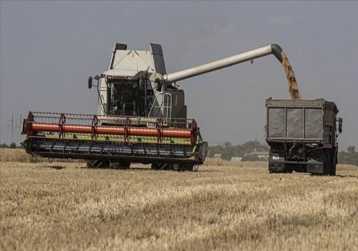 أوكرانيا تتوقع تصدير أولى شحنات الحبوب "هذا الأسبوع"