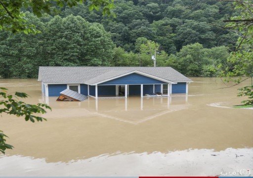 فيضانات مدمرة بولاية كنتاكي الأمريكية تتسبب في مقتل ثمانية أشخاص