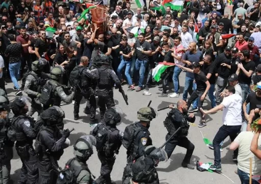 واشنطن "منزعجة" من مشاهد العنف الإسرائيلي في جنازة "أبو عاقلة"