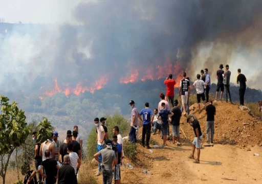 ارتفاع وفيات حرائق الغابات في الجزائر إلى 34