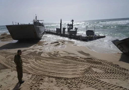 أمريكا تعيد إنشاء الرصيف البحري المؤقت على سواحل غزة