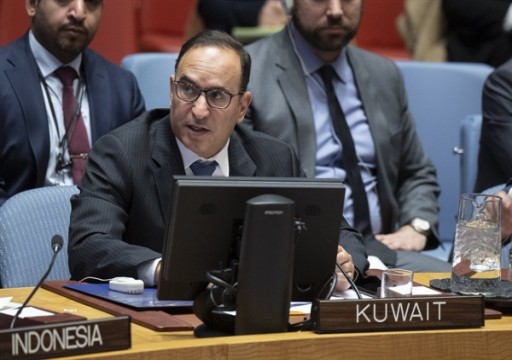 مندوب الكويت: مجلس الأمن لم يناقش الأدلة الأمريكية المقدمة خلال الجلسة