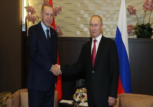 الرئيس التركي: ندرس مع روسيا إنشاء محطتين نوويتين