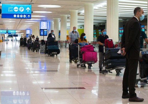 تراجع مسافري مطار دبي 58 بالمئة حتى أبريل الماضي