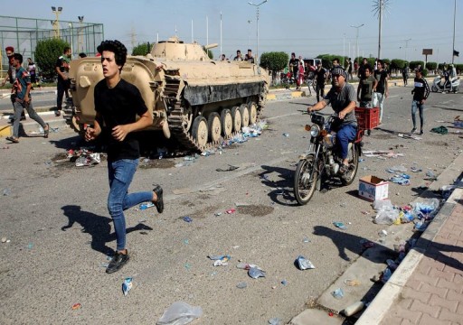 مقتل 10 محتجين في بغداد والبصرة برصاص قوات الأمن العراقية