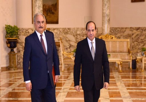 حفتر يصل القاهرة الأربعاء للتباحث حول الأوضاع في ليبيا