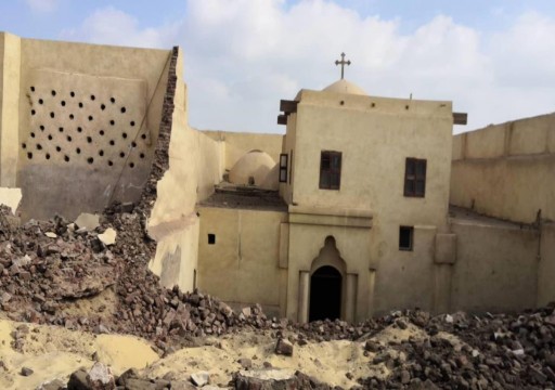 وفاة 3 وإصابة 4 أخرين جراء انهيار حائط بكنيسة أثرية وسط مصر