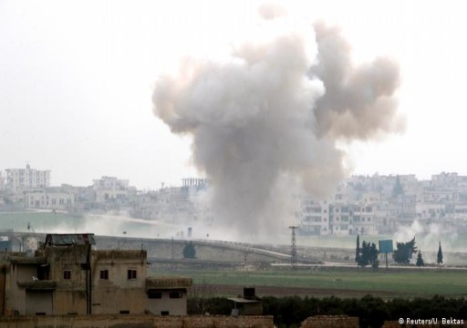 الجيش التركي يشن غارات جوية على مواقع لجيش النظام السوري