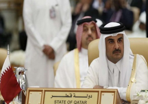 أمير قطر يترأس وفد بلاده في القمة الخليجية بالسعودية