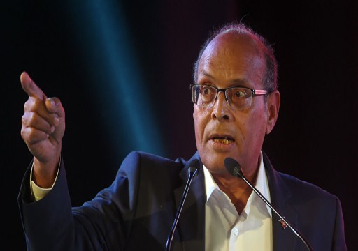 المرزوقي يقترح خارطة طريق لتونس تتضمن "استقالة الغنوشي وانتخابات جديدة"