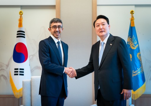 الإمارات وكوريا الجنوبية تبحثان سبل ترسيخ وتطوير الشراكة الإستراتيجية