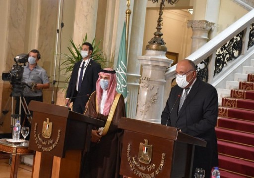 مصر والسعودية تتفقان على مواجهة "محاولات دول إقليمية توسيع نفوذها على الساحة العربية"