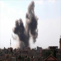 غارات جوية مجهولة على حلب ودير الزور