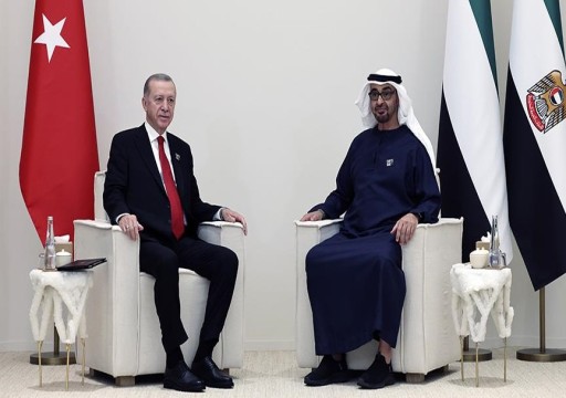 رئيس الدولة وأردوغان يؤكدان على أهمية الوقف الفوري لإطلاق النار في غزة
