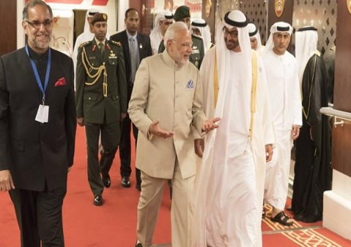محمد بن زايد ورئيس وزراء الهند يعقدان قمة افتراضية غداً الجمعة