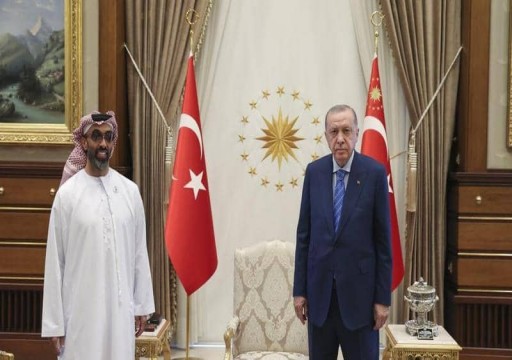 عقب استقباله مع طحنون بن رايد .. أردوغان يكشف عن "تفاهمات" استخباراتية بين أبوظبي وأنقرة
