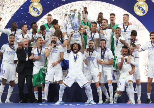 ريال مدريد يتُوّج بطلاً لدوري أبطال أوروبا للمرة الـ14 بتاريخه