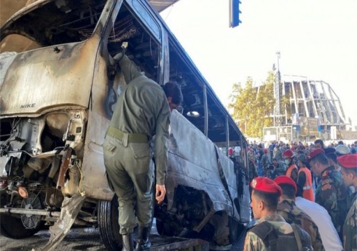 سوريا.. قتلى وجرحى في تفجير "استهدف حافلة عسكرية" في دمشق