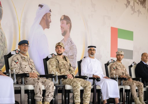 بحضور خالد بن محمد بن زايد .. تمرين عسكري مشترك بين الإمارات والأردن