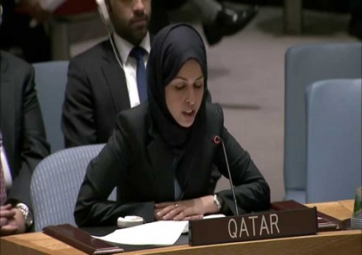 قطر: يجب على المجتمع الدولي ألا ينشغل عن حل النزاعات بالعالم