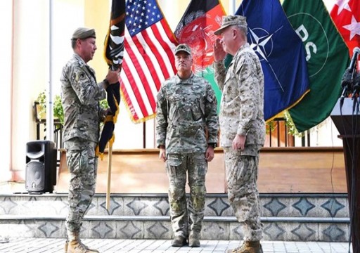 قائد القوات الأمريكية وقوات الناتو في أفغانستان يسلم قيادة العملية في كابول