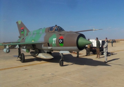 "الوفاق الليبية" تعلن فقدان الاتصال بطائرة حربية.. وقوات حفتر تعلن إسقاطها