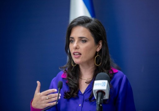 وزيرة داخلية الاحتلال من أبوظبي: الأحد القادم بدء إلغاء تأشيرة الدخول بين الإمارات وإسرائيل