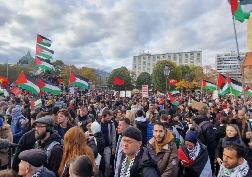 مظاهرات حاشدة تجتاح أوروبا رفضا للعدوان الإسرائيلي على غزة