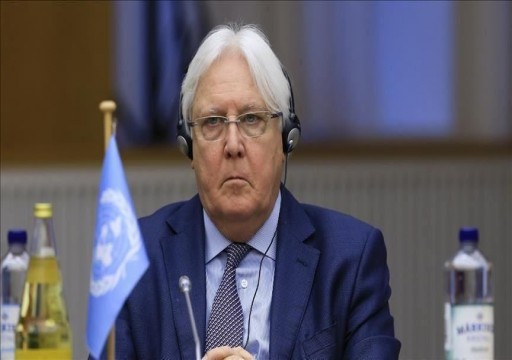 غريفيث يبحث مع دول مجلس الأمن دائمة العضوية التهدئة باليمن