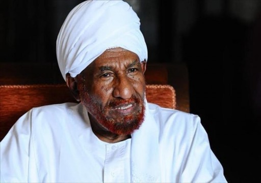 الصادق المهدي: تطبيع السودان ابتزازي ولن يتحقق