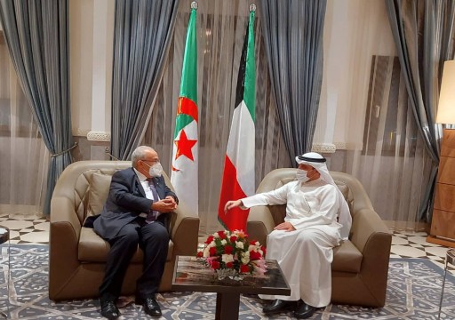وزير خارجية الكويت في الجزائر لبحث العلاقات وقضايا مشتركة