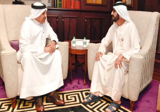 محمد بن راشد يستقبل "الزياني" ويتلقى دعوة لحضور القمة الخليجية