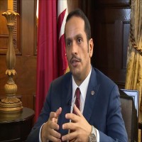 وزير الخارجية القطري يبحث مع المبعوث الأممي التطورات في غزة