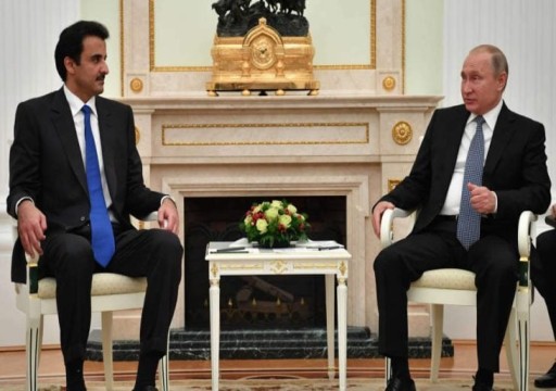 بوتين: روسيا ستعمل مع قطر لضمان الاستقرار في سوق الغاز