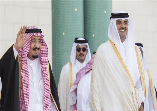 العاهل السعودي يدعو أمير قطر لزيارة المملكة