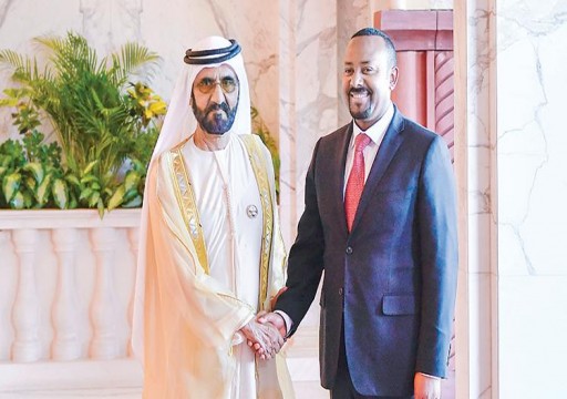 محمد بن راشد: الصداقة والمصالح المشتركة أساس علاقاتنا مع إثيوبيا