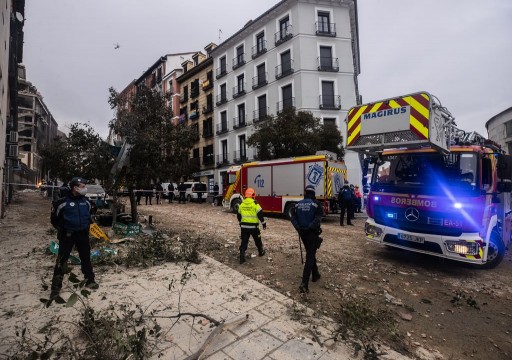 مقتل اثنين في انفجار عنيف وسط العاصمة الإسبانية مدريد