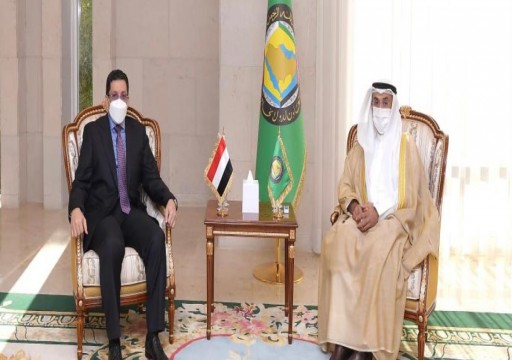"التعاون الخليجي" يجدد دعمه للجهود الأممية لحل الأزمة اليمنية