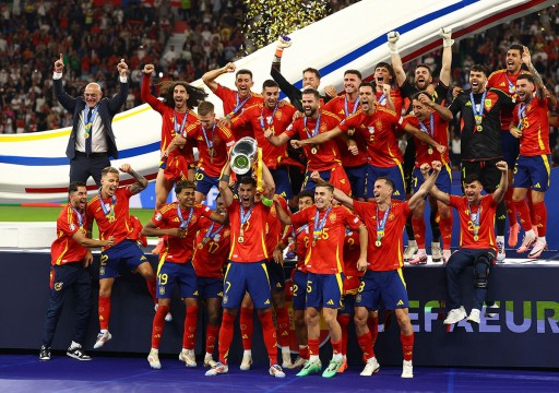 إسبانيا تُسقط إنجلترا وتتوج بكأس أمم أوروبا للمرة الرابعة في تاريخها