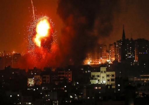 غارات ليلية إسرائيلية على غزة