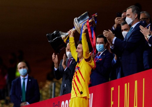 برشلونة يحرز كأس ملك إسبانيا للمرة 31 في تاريخه