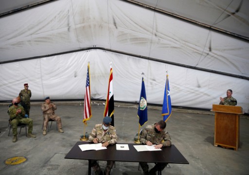 قوات التحالف الدولي تنسحب من ثامن قاعدة عراقية