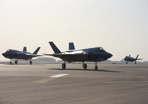 الجيش الأمريكي يعلن وصول مقاتلات F-35 الأمريكية إلى قاعدة الظفرة في أبوظبي