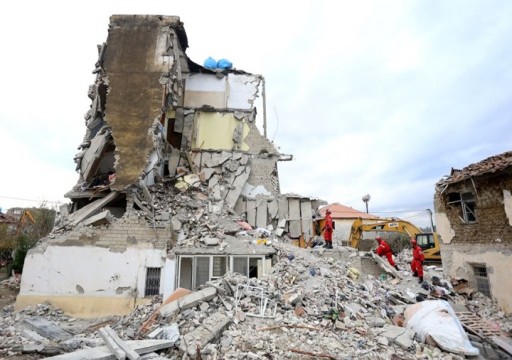 قطر تتبرع بـ5 ملايين دولار لإعمار ألبانيا بعد الزلزال