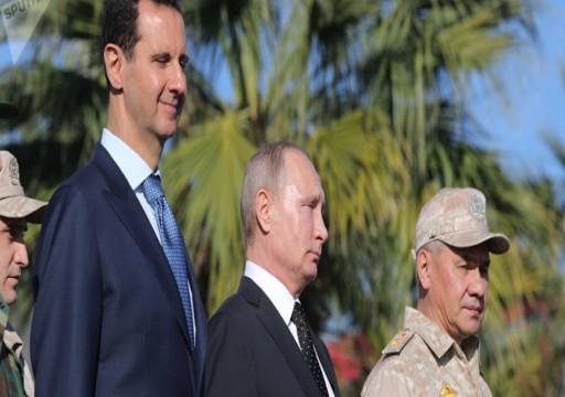 بوتين يصل إلى سوريا في زيارة نادرة