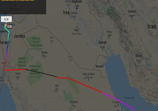 "فلايت رادار" يكشف عن رحلة من أبوظبي إلى إسرائيل عبر أجواء السعودية